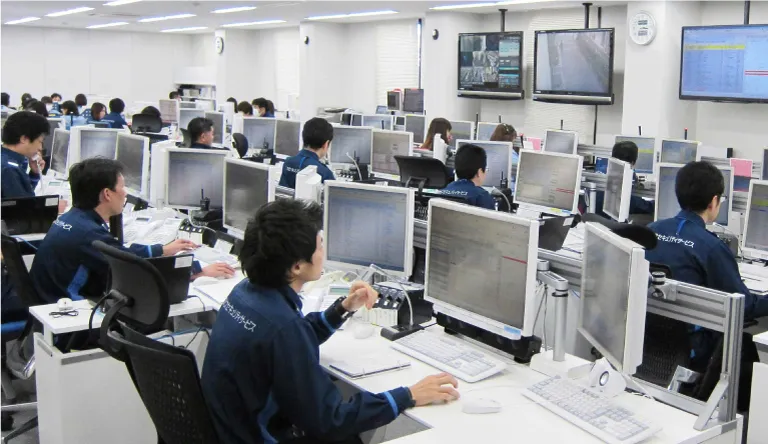 3つのセンターが連携してお客さま宅を守る