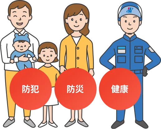 ホームセキュリティ「アイルス」